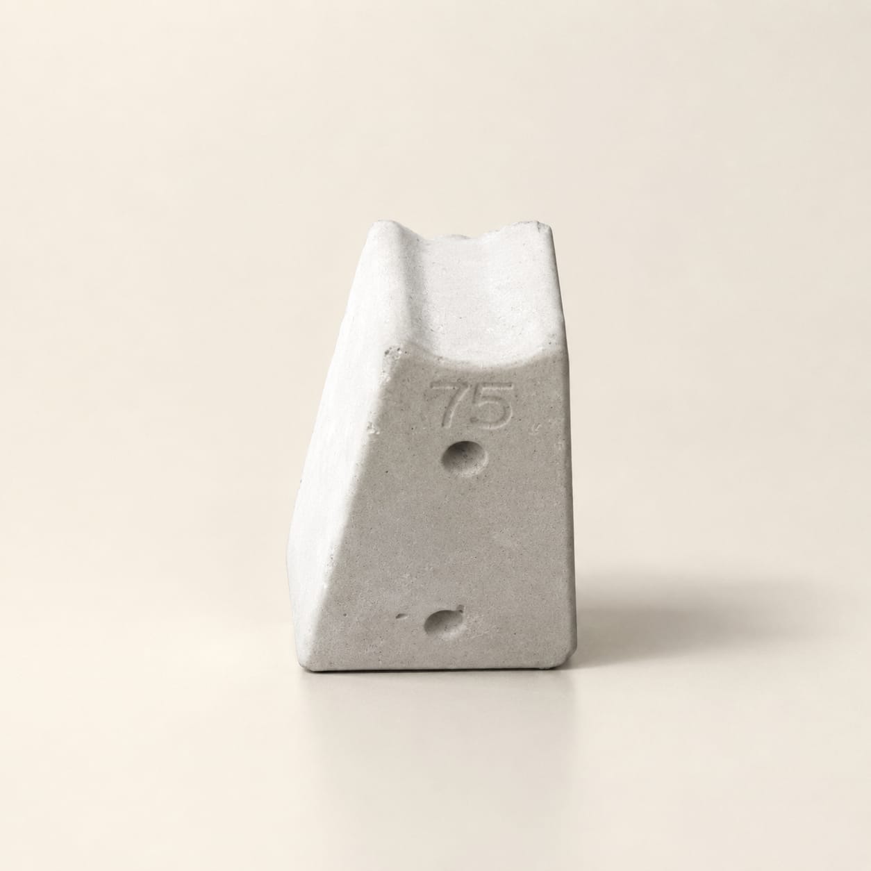 75mm for Raft or Strip Footing.  ( Rs25/each)